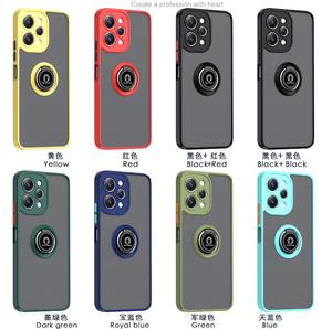 เคสระบบแม่เหล็กติดรถยนต์ผิวด้านสำหรับ <span class=keywords><strong>Samsung</strong></span> <span class=keywords><strong>Galaxy</strong></span> S25 S24 Plus S23 A25พิเศษ<span class=keywords><strong>5G</strong></span> A05S A05มีห่วงใส่นิ้ว M34ฝาครอบ TPU PC - Product Image 2