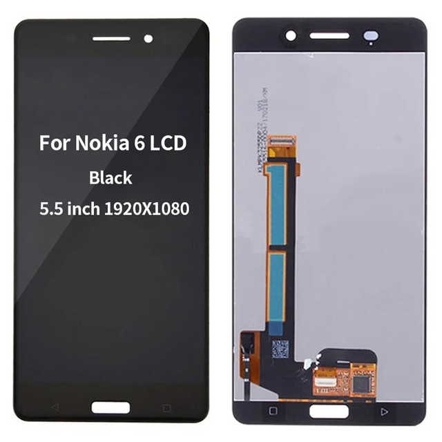 Mobile Phone LCD Touch Screen Display Digitizer for Nokia 6 Lcd N6 TA-1021 TA-1033 TA-1025