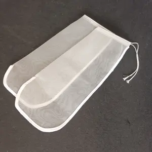 200 um Nylon Mesh Drawstring filter bag 75 micron food grade nylon filter bag
