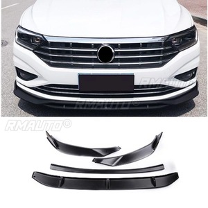 ลิ้นกันชนหน้ารถยนต์ สีดำเงา สำหรับ VOLKSWAGEN SAGITAR 2019-2022 ชุดแต่งกันชนหน้า อุปกรณ์ตกแต่งรถยนต์ - Product Image 1