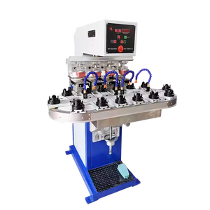 เครื่องพิมพ์แพดแบบกึ่งอัตโนมัติ 4 สี คุณภาพสูง สำหรับรถเลโก้ของเล่น ใช้ระบบลม - Product Image 3