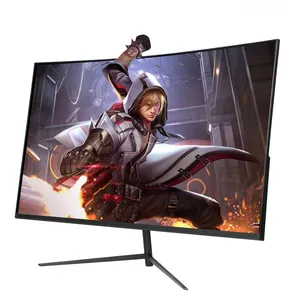 OEM LED rétro-éclairage 27 pouces Pc LED Gamer Borderless moniteur gamer 144hz 165hz moniteur de jeu incurvé