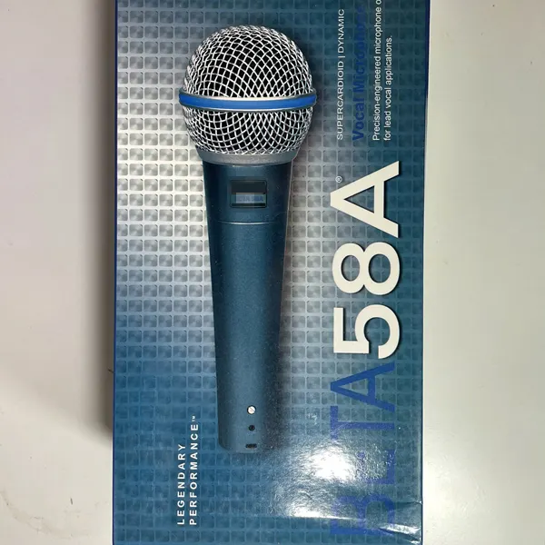 Professional Recording Microphone Beta 58A SM58 Wired Professional Vocal Cardioid Dynamic Microphone Karaoke MIC For Shure