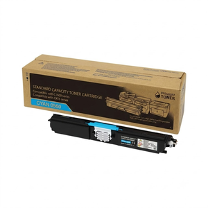 ตลับหมึกโทนเนอร์สีฟ้า C1600 CX16 ผลิตในญี่ปุ่น ตลับหมึกทดแทนสำหรับเครื่องพิมพ์เลเซอร์ที่เข้ากันได้กับสีที่พิมพ์ ให้การพิมพ์สีสันสดใส - Product Image 1