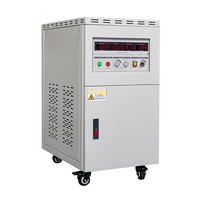 Stabilisateur de tension et de fréquence programmable et réglable monophasé et triphasé 60 Hz 50 Hz des fabricants de Dongguan