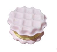 Jouet anti-stress tendance en forme de gâteau gaufre coloré, en PU réaliste, à remontée lente, souple et sensoriel, cadeau de bureau original