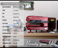Presse à Chaleur par Sublimation sous Vide 3D de Haute Qualité pour l'Impression de Designs Personnalisés St-3042