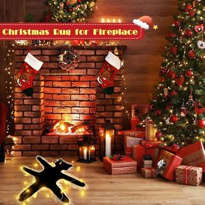 Alfombra Luminosa con Diseño de Gato Frito, Regalos Divertidos para la Aldea Navideña, Alfombra Decorativa de Navidad con Luz <span class=keywords><strong>Siempre</strong></span> Encendida o Intermitente, Decoración de Halloween - Product Image 5