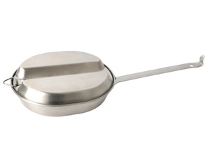 920ML Ba Lô Dã Ngoại Cắm Trại Cắm Trại Đi Bộ Đường Dài Ngoài Trời Hộp Thiếc Lộn Xộn Hình Quả Trứng Hình Bầu Dục Bằng Thép Không Gỉ - Product Image 3