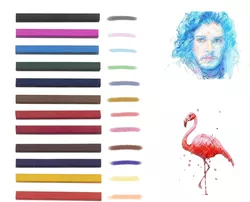 <span class=keywords><strong>Paul</strong></span> Cezanne Art Supplies Kit d'art professionnel 60 pièces croquis couleur et dessin Art Set avec boîte en bois - Product Image 6