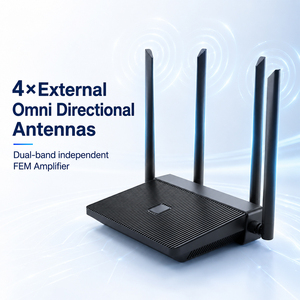 Router OpenWRT AX3000 WIFI-6 de doble banda 2.4G y 5G R930S compatible con redes Mesh para uso en interiores - Product Image 2