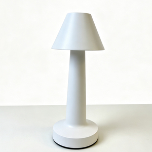 Modern White Crystal Bell <b>Shade</b> Brass Body LED Table <b>Lamp</b> with Push Button Switch E26 Base AC 85-265V Decorative <b>Small</b> Size - Product Image 1