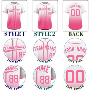 Maillot de baseball personnalisé, uniforme d'équipe personnalisé, chemise unisexe, évacuation de l'humidité, sublimation, col de baseball 320g - Product Image 1