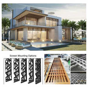Panneau de mur-rideau en aluminium perforé contemporain avec revêtement en poudre pour la décoration de façade extérieure de bâtiment - Product Image 5
