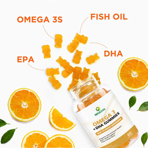 Gummies Quotidiennes Omega 3 DHA Vitamines OEM ODM, Goût Orange, Complément pour Maintenir la Mobilité Articulaire, le Bien-être Cardiaque et la Fonction Cérébrale - Product Image 4