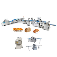 Ligne de production de pain sucré commercial, brioche et pâtisserie danoise pour les boulangeries