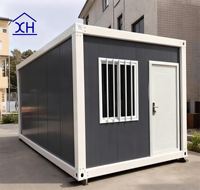 Maison Modulaire Rectangulaire en Conteneurs avec Panneaux Sandwich, Conception Démontable, Style Moderne, Utilisation Hôtelière, Écologique, Faible Coût