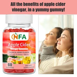 Gummies au vinaigre de cidre de pomme OEM avec vitamine B, iode et folate – Soutient l'énergie quotidienne, la clarté mentale et favorise une digestion saine - Product Image 6