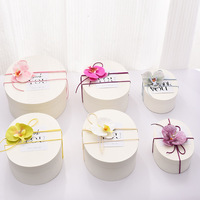Ovale tweedelige kraftpapieren cadeaudoos met aangepast logo, groothandel, creatieve bakkerij, handgemaakte zeep, grapefruit-favorietenverpakking