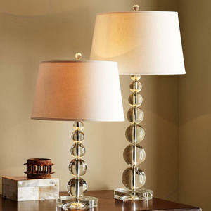 Lampade da Tavolo con Sfera di Cristallo per Camera da Letto Illuminazione da Tavolo - Product Image 2