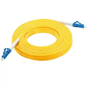 ST-ST cabo de remendo de fibra óptica de modo único 3.0mm 9/125 2 núcleos 3m