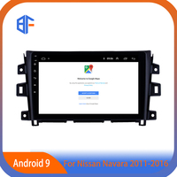 Android 9.1 pour NISSAN NAVARA Frontier NP300 2011 2012 2013 - 2016 Lecteur DVD de voiture multimédia stéréo Navigation GPS Radio