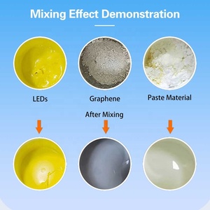 Máy trộn chân không hành tinh kép không tiếp xúc berlon 5L 5000ml với bơm tự động khử khí hiệu quả cao và trộn đồng đều - Product Image 3