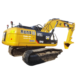 Excavadora sobre orugas CAT 324D de la marca japonesa usada más vendida a la venta Características Motor de buen rendimiento y componentes del núcleo de la bomba - Product Image 1