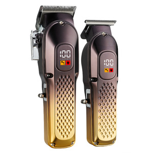Kit de coupe de cheveux <span class=keywords><strong>sans</strong></span> <span class=keywords><strong>fil</strong></span> pour hommes, appareil de rasage rechargeable, <span class=keywords><strong>tondeuse</strong></span> à cheveux <span class=keywords><strong>sans</strong></span> <span class=keywords><strong>fil</strong></span> multi-vitesses pour barbier - Product Image 6