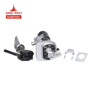 KAMTHAI สวิตช์สตาร์ทรถมอเตอร์ไซค์,สวิตช์สตาร์ท12V พร้อมกุญแจ2ปุ่ม <span class=keywords><strong>WAVE</strong></span> RSX 100 - Product Image 1