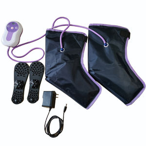 दर्द से राहत और परिसंचरण सहायता चिकित्सा DVT को रोकने के लिए हवा संपीड़न पैर और पैर मालिश जूते - Product Image 5