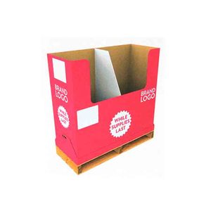 Eco-friendly Easy Assemble Cardboard Retail Store Floor Display Stand dump bin Boxes cardboard paper display