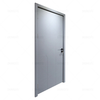 Foshan prix favorable moderne étanche porte d'hôtel appartement en bois plastique PVC Composite intérieur WPC porte