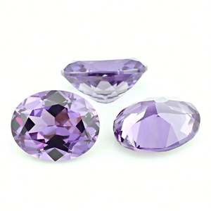 Piedras preciosas sueltas de alta calidad Croudun sintético Resistencia a altas temperaturas 46 # Alexander Gems - Product Image 4