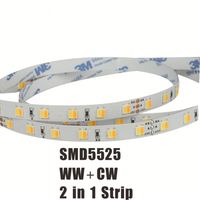 Guirlandes lumineuses LED Epistar Smart Factory Direct SMD 5050/5630/2835 DC 12V Corps en cuivre Largeur PCB 8mm Contrôle vocal Coupables IP67