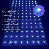 Panneau LED RGB découpable gratuit, feuille lumineuse flexible pour rétroéclairage, panneau LED RGB pliable pour rétroéclairage de comptoir en pierre