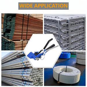 DEYI Tensor <span class=keywords><strong>de</strong></span> Flejes <span class=keywords><strong>de</strong></span> Acero Inoxidable Autoblocante <span class=keywords><strong>de</strong></span> Alta Resistencia, Herramienta <span class=keywords><strong>de</strong></span> Flejado, Cortador <span class=keywords><strong>de</strong></span> Flejes, <span class=keywords><strong>Kit</strong></span> <span class=keywords><strong>de</strong></span> Bobinado para Uso Industrial - Product Image 2