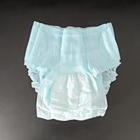 Culotte menstruelle en soie protéinée style col blanc, type S, en coton doux et respirant, pour femme