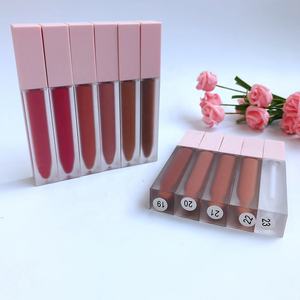 Grosir vendor kosmetik lipgloss label pribadi tanpa logo lipgloss bening tahan air tahan lama - Product Image 5