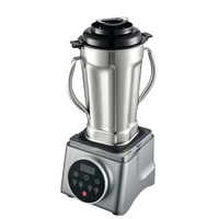 Multifunctionele commerciële blender met roestvrijstalen kan, sojamelkmaker en fruitpers voor restaurants en cafés