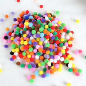 Venta al por Mayor de 500 Piezas de Pompones de 1 Pulgada, Surtidos de Colores, Bolas de Peluche para Manualidades y Proyectos Creativos - Product Image 6