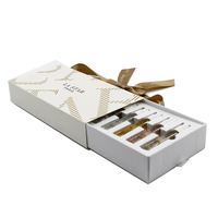 Boîte Cadeau de Parfum à Huile Essentielle Personnalisée de Haute Qualité, Fournisseur de Conditionnements Cosmétiques Fiable, Éponge pour Crème Contour des Yeux et Nettoyant Visage