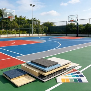 Inolp Premium Grade Anti-Aging Waterproof Permeable Breathable Custom Basketball Court Flooring For Outside Price - Product Image 1