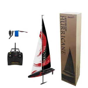 2022 new arrival rc boats for sale plastic kids remote radio control toy speed racing electric sailing rtr ship sailboat