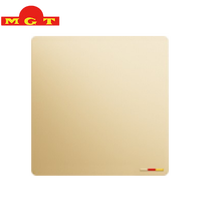 Interruptor de Luz de 1 Vía, Diseño Plano, Color Dorado Champán, para Decoración de Interiores de Casa u Hotel, OEM