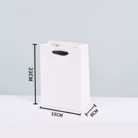 Sacs d'emballage en papier couché de luxe Baoren avec poignée en ruban, écologiques, réutilisables, recyclables, pour bougies, faible MOQ