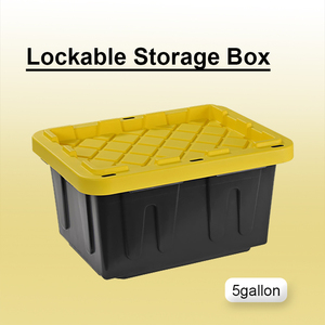 في الهواء الطلق داخلي قابل للقفل 5 غالون أسود أداة حمل ، أحمر أصفر أسود اللون أسود اللون حسب الطلب - Product Image 6
