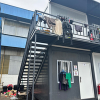 定制尺寸英尺预制现代别墅模块化3卧室集装箱酒店卧室设计就绪航天器酒店建筑