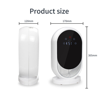 Déshumidificateur domestique à écran tactile LCD ultra-silencieux de haute qualité fabriqué pour les bureaux chambres à coucher Portable pour un usage domestique