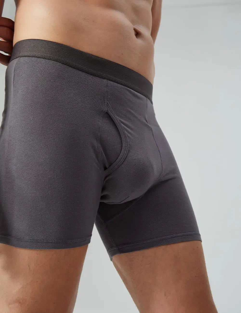 Vente en gros de sous-vêtements de fitness pour hommes de marque Boxer Shorts Polyester Sous-vêtements grande taille